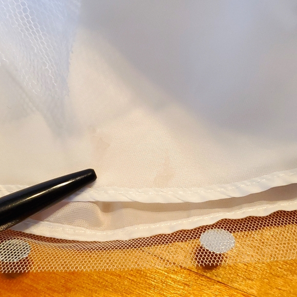 12mo Fluffy Gold Polka Dot Dress with Removable Furry Shawl - Picture 8 of 13